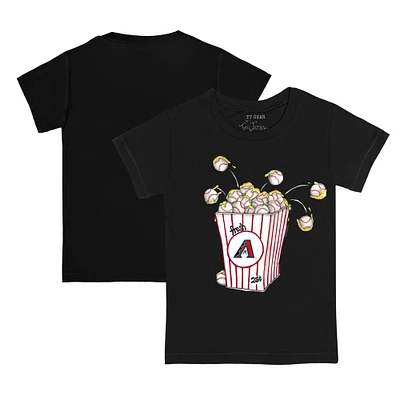 Toddler Tiny Turnip Black Arizona Diamondbacks Popcorn T-Shirt