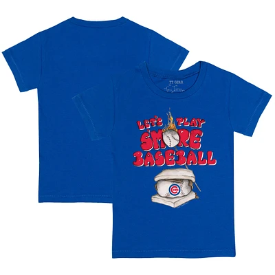 Toddler Tiny Turnip Royal Chicago Cubs Smores T-Shirt