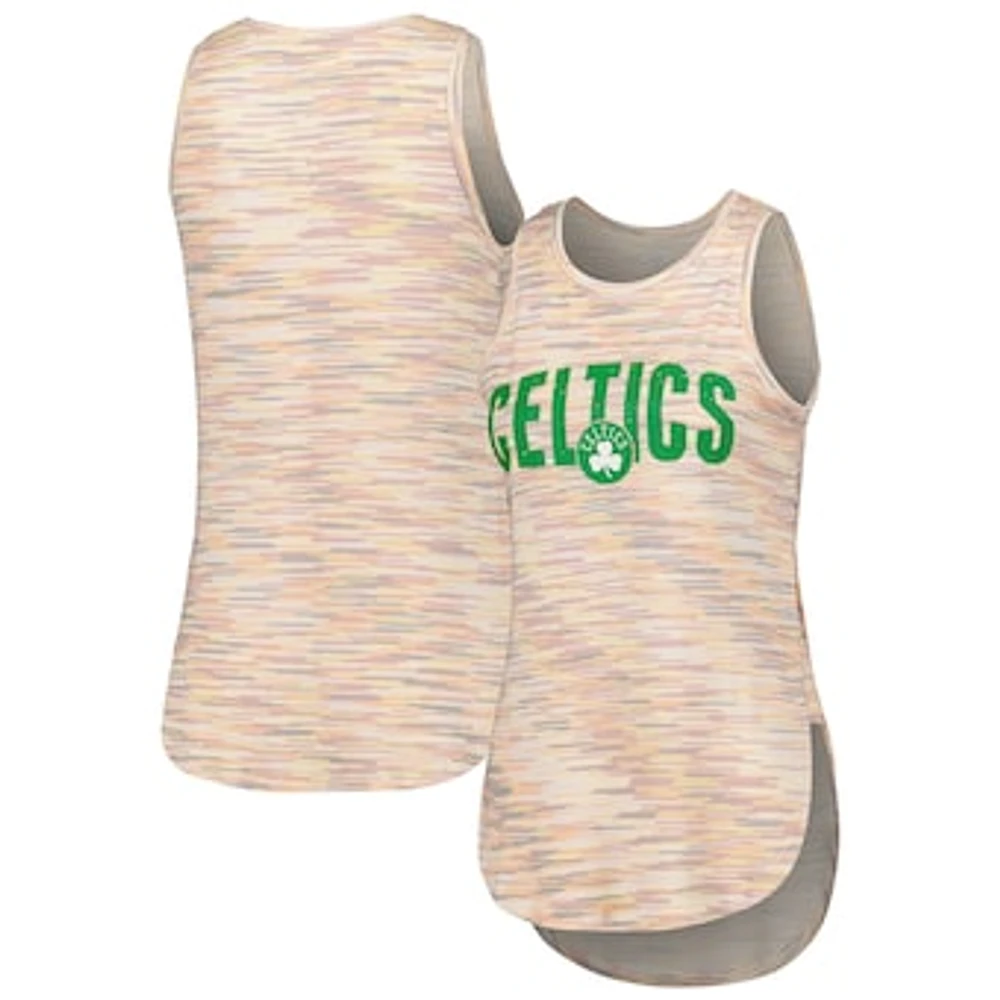 Women's Concepts Sport White Boston Celtics Sunray Tank Top