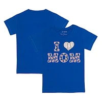 Youth Tiny Turnip Royal New York Mets I Love Mom T-Shirt