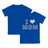Youth Tiny Turnip Royal New York Mets I Love Mom T-Shirt