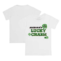 Youth Tiny Turnip White Arizona Diamondbacks Lucky Charm T-Shirt