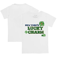 Youth Tiny Turnip White New York Mets Lucky Charm T-Shirt