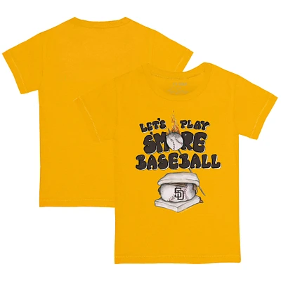 Youth Tiny Turnip Gold San Diego Padres Smores T-Shirt