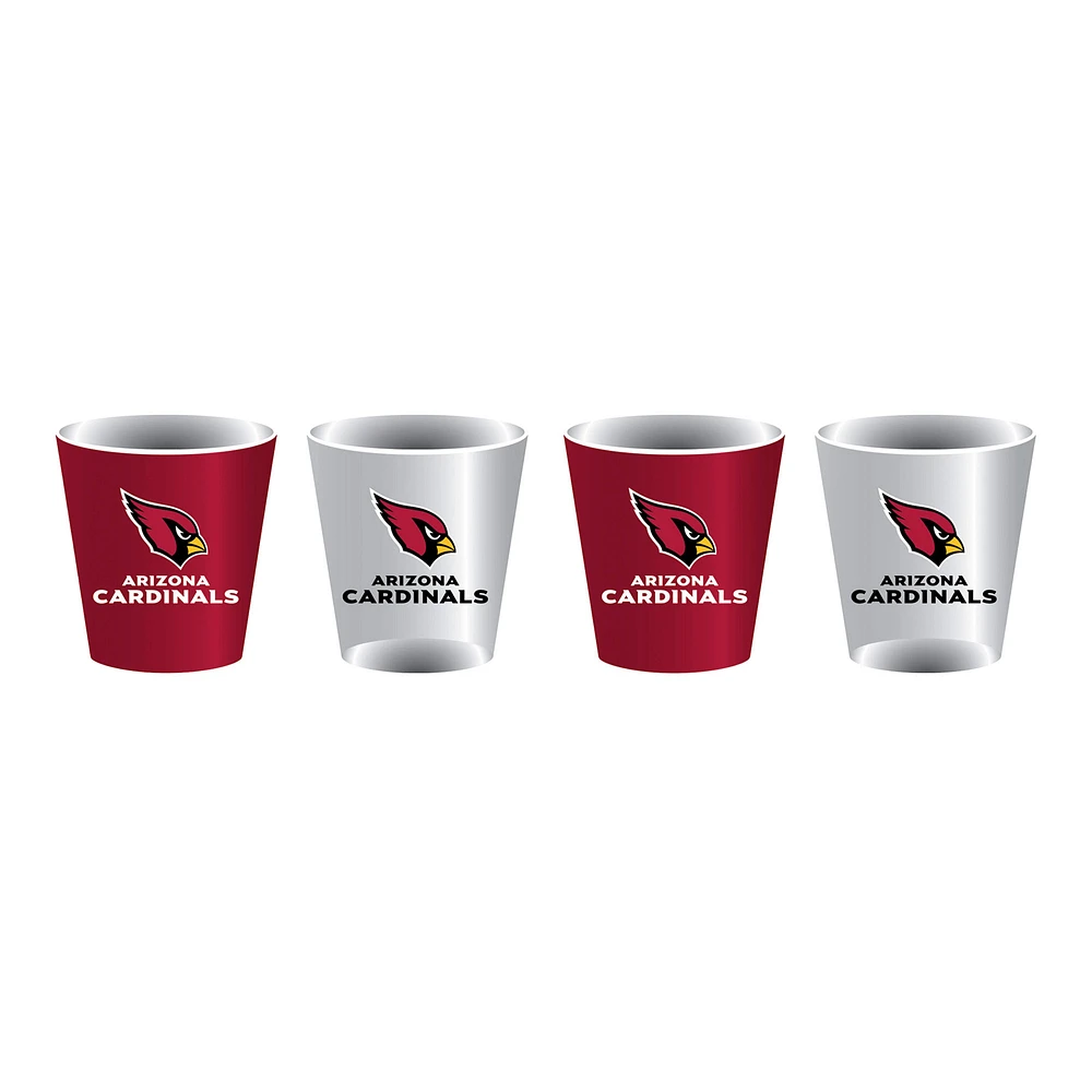 Arizona Cardinals Four-Pack Shot Glass Set