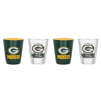 Green Bay Packers Four-Pack Shot Glass Set