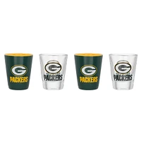 Green Bay Packers Four-Pack Shot Glass Set