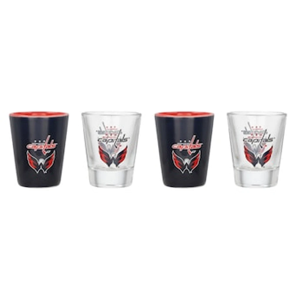 Washington Capitals Four-Pack Shot Glass Set