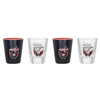 Washington Capitals Four-Pack Shot Glass Set