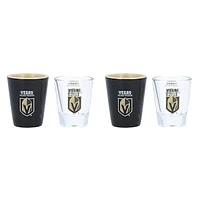 Vegas Golden Knights Four-Pack Shot Glass Set