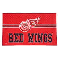 Detroit Red Wings Embossed Door Mat