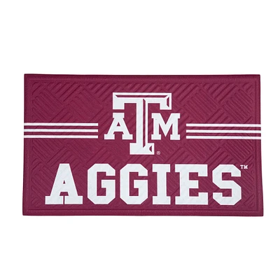 Texas A&M Aggies Embossed Door Mat