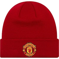 Youth New Era Manchester United Essential Cuffed Knit Hat