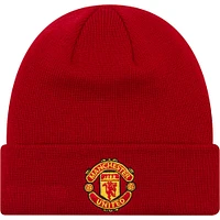 Youth New Era Manchester United Essential Cuffed Knit Hat