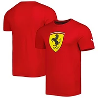 Men's Puma Red Scuderia Ferrari Big Shield T-Shirt