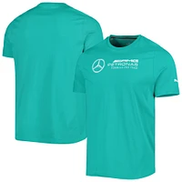 Men's Puma Teal Mercedes-AMG Petronas F1 Team 2023 Logo T-Shirt