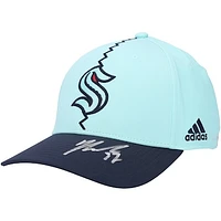 Yanni Gourde Seattle Kraken Autographed 2022-23 Reverse Retro Cap