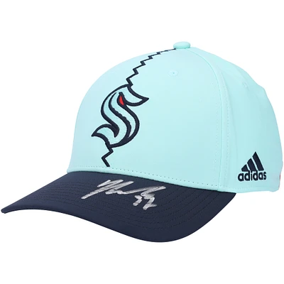 Yanni Gourde Seattle Kraken Autographed 2022-23 Reverse Retro Cap