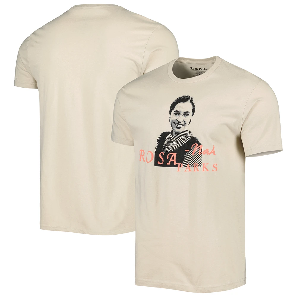 Unisex Natural Rosa Parks Graphic T-Shirt