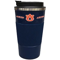 Auburn Tigers 18oz Coffee Tumbler with Silicone Grip