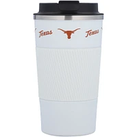 Texas Longhorns 18oz Coffee Tumbler with Silicone Grip