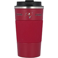 Tampa Bay Buccaneers 18oz Coffee Tumbler with Silicone Grip