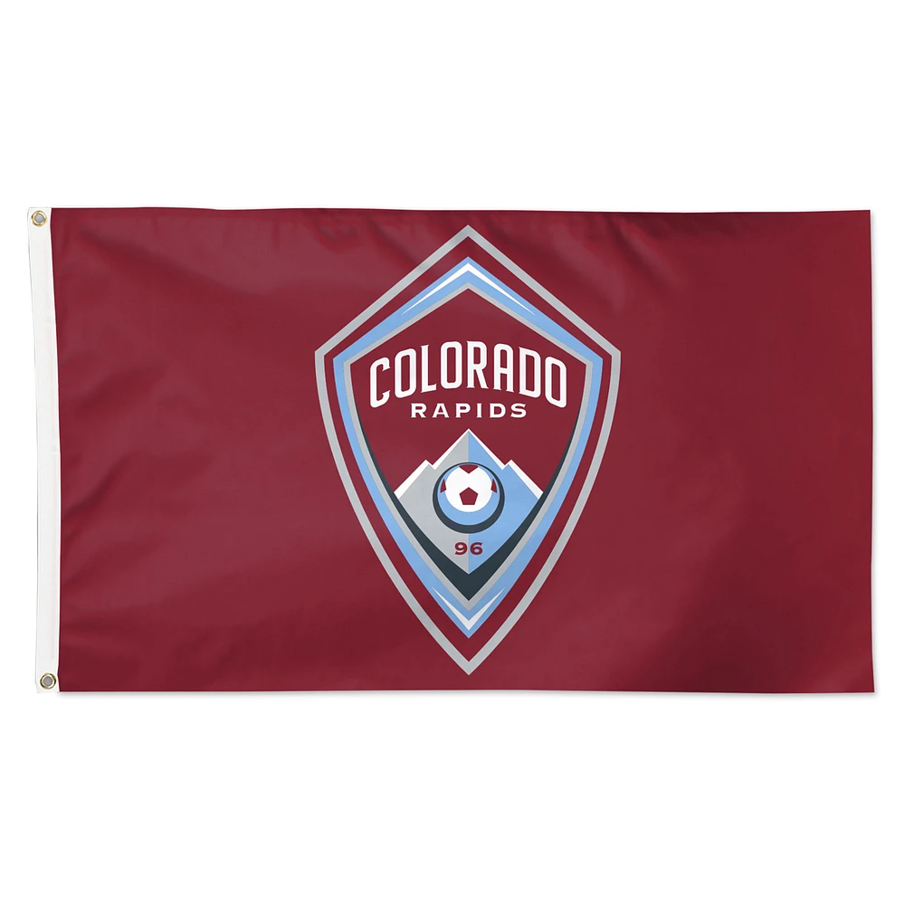 WinCraft Colorado Rapids 3' x 5' Team Single-Sided Flag
