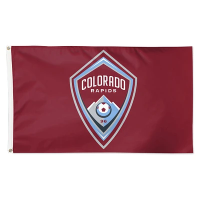 WinCraft Colorado Rapids 3' x 5' Team Single-Sided Flag