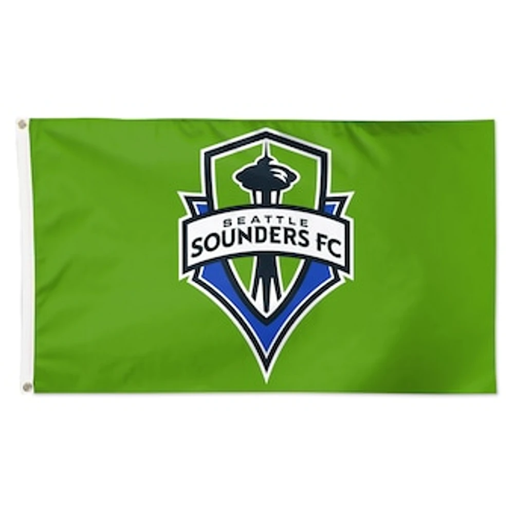 WinCraft Seattle Sounders FC 3' x 5' Team Single-Sided Flag