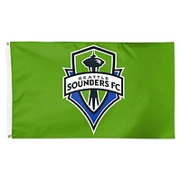 WinCraft Seattle Sounders FC 3' x 5' Team Single-Sided Flag