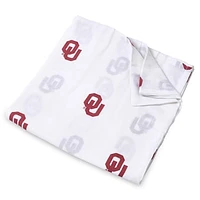Infant Three Little Anchors White Oklahoma Sooners 47'' x 47'' Muslin Swaddle Blanket