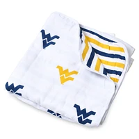 Infant Three Little Anchors West Virginia Mountaineers 47" x 47" Muslin 4-Layer Blanket