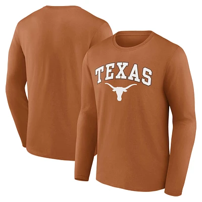 Men's Fanatics Texas Orange Texas Longhorns Campus Long Sleeve T-Shirt