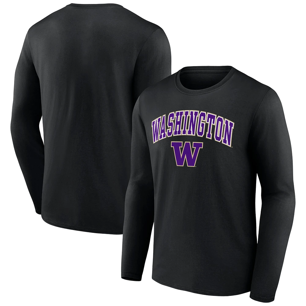 Men's Fanatics Washington Huskies Campus Long Sleeve T-Shirt