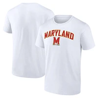 Men's Fanatics White Maryland Terrapins Campus T-Shirt