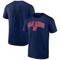 Men's Fanatics Navy Ole Miss Rebels Campus T-Shirt