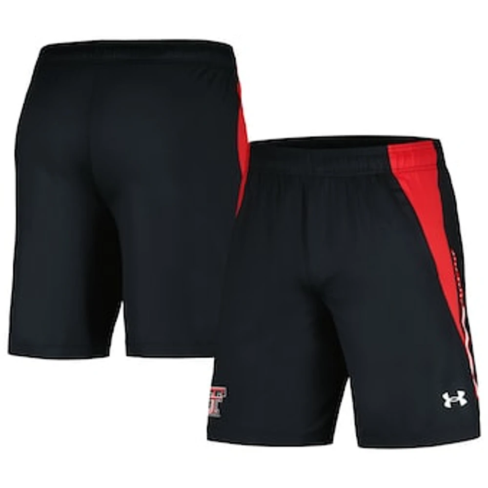 Men's Under Armour Black Texas Tech Red Raiders Vent Shorts