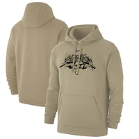 Men's Nike Gold Army Black Knights 2023 Rivalry Collection Heavy Metal Club Fleece Pullover Hoodie