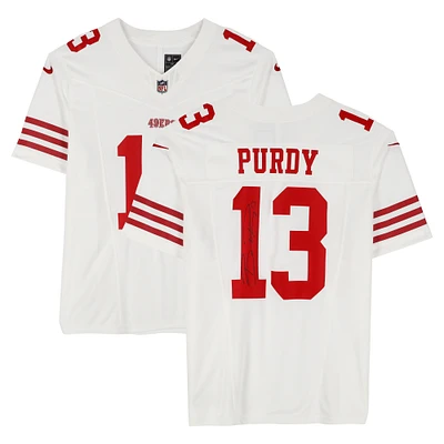 Brock Purdy San Francisco 49ers Autographed White Nike Limited Jersey