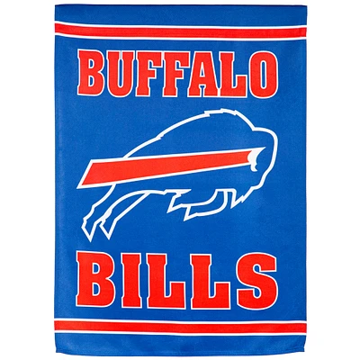 Buffalo Bills 28" x 44" Double-Sided Embossed Suede House Flag