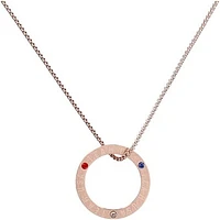 WristBend Team USA Rose Gold Ring Necklace