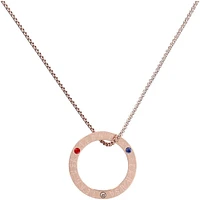 WristBend Team USA Rose Gold Ring Necklace