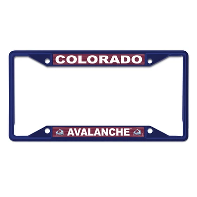 WinCraft Colorado Avalanche Chrome Colored License Plate Frame