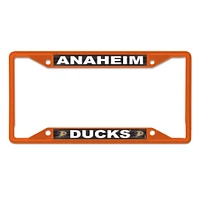 WinCraft Anaheim Ducks Chrome Colored License Plate Frame