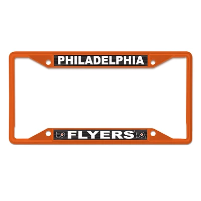 WinCraft Philadelphia Flyers Chrome Colored License Plate Frame