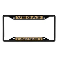 WinCraft Vegas Golden Knights Chrome Colored License Plate Frame