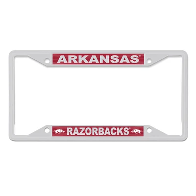 WinCraft Arkansas Razorbacks Chrome Colored License Plate Frame