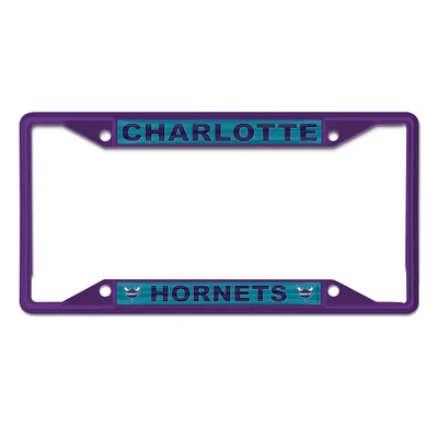 WinCraft Charlotte Hornets Chrome Color License Plate Frame