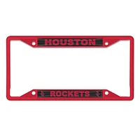 WinCraft Houston Rockets Chrome Color License Plate Frame