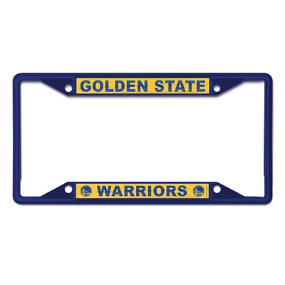 WinCraft Golden State Warriors Chrome Color License Plate Frame